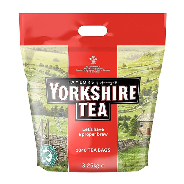 Yorkshire 2 Cup Tea Bags - Pack of 1,140