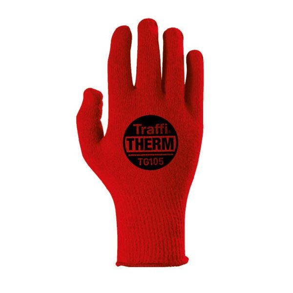 Traffi TG105 Red Thermal Liner - Size 9