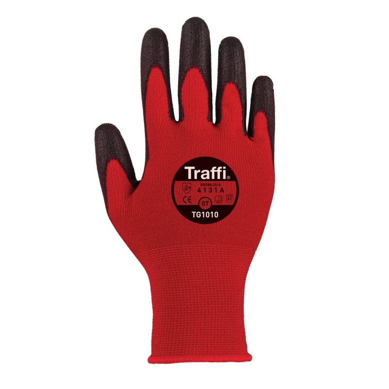TraffiGloves TG1010 Classic 1 Red Gloves