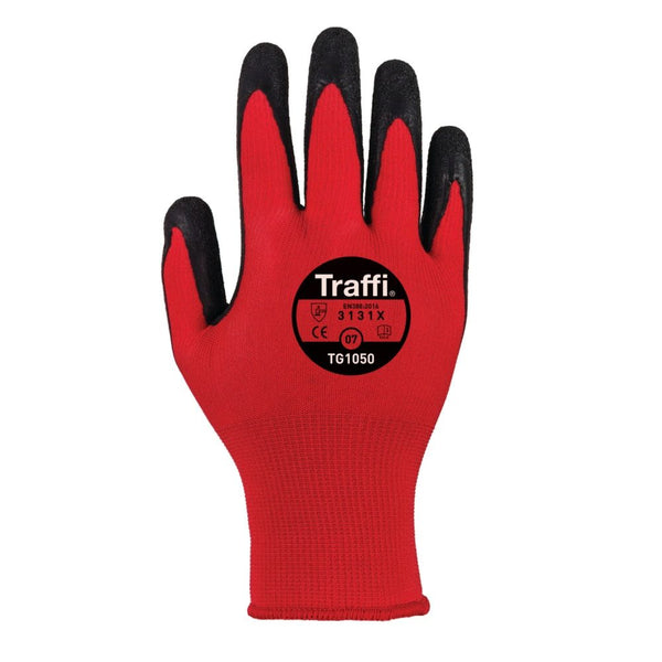 TraffiGloves TG1050 Centric 1 Red Gloves