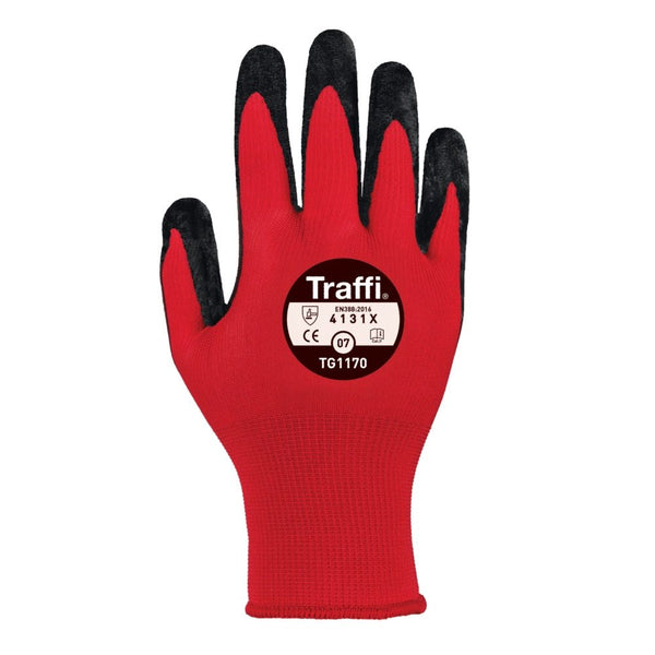 TraffiGloves TG1170 Nitric 1 Red Gloves