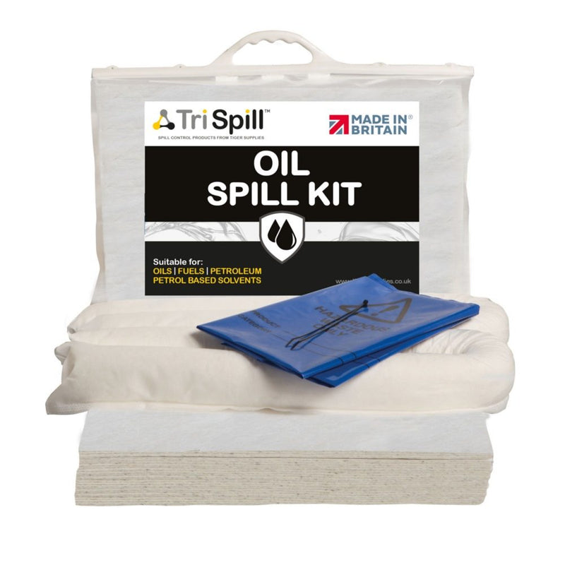Tri Spill Eco Friendly Oil Spill Kit - 40 Litre