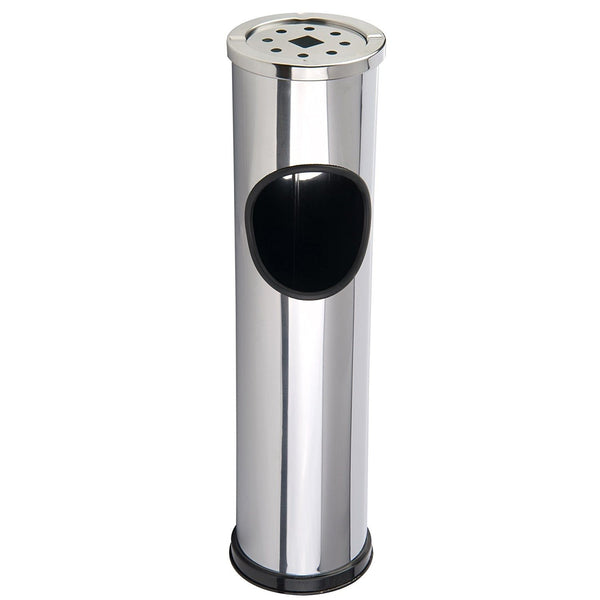 Free Standing Stainless Steel Cigarette Bin