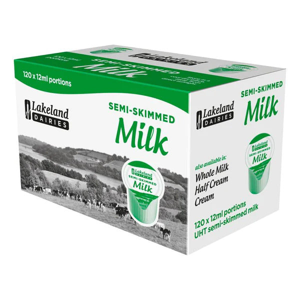Semi Skimmed Milk - 120 Portions