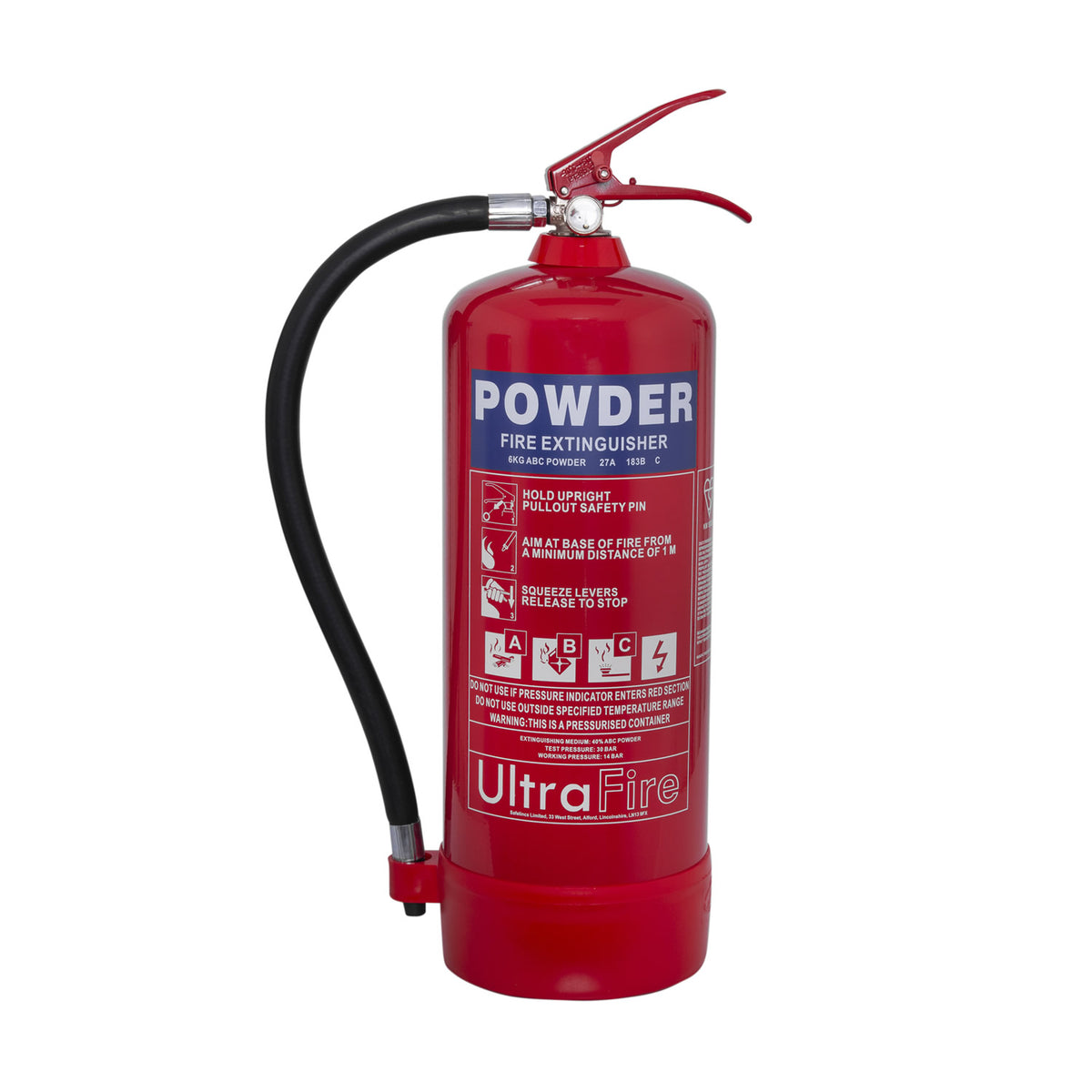 Fire Extinguisher Dry Powder